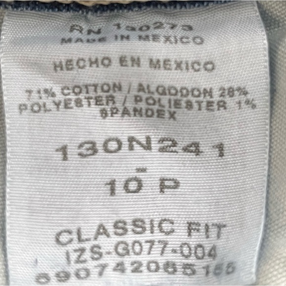Riders by Lee Women’s classic/Straight Leg Jeans - Size 10P - Picture 5 of 5